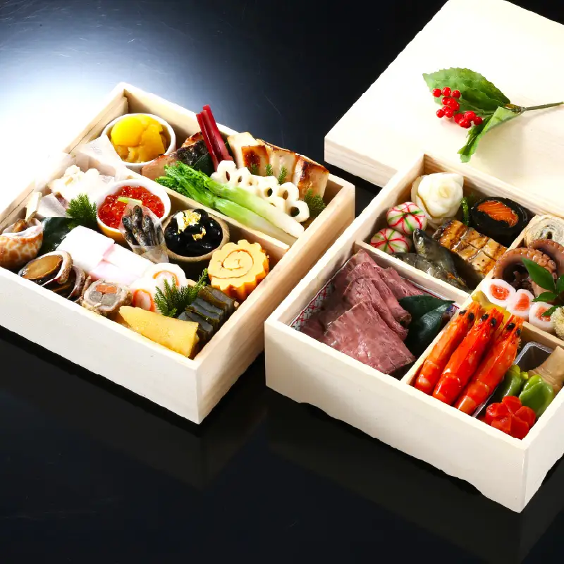 西村屋おせち2段重　香住がにかに味噌　セット