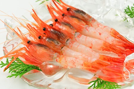 【数量限定】北海道苫前産 シマエビ 1kg（500g×2） しまえび 縞海老 えび 海老 正月 海鮮 魚介類 刺身 ボイル 小分け 急速冷凍 3Dフリーザー 北海道 苫前町 とままえ kit13