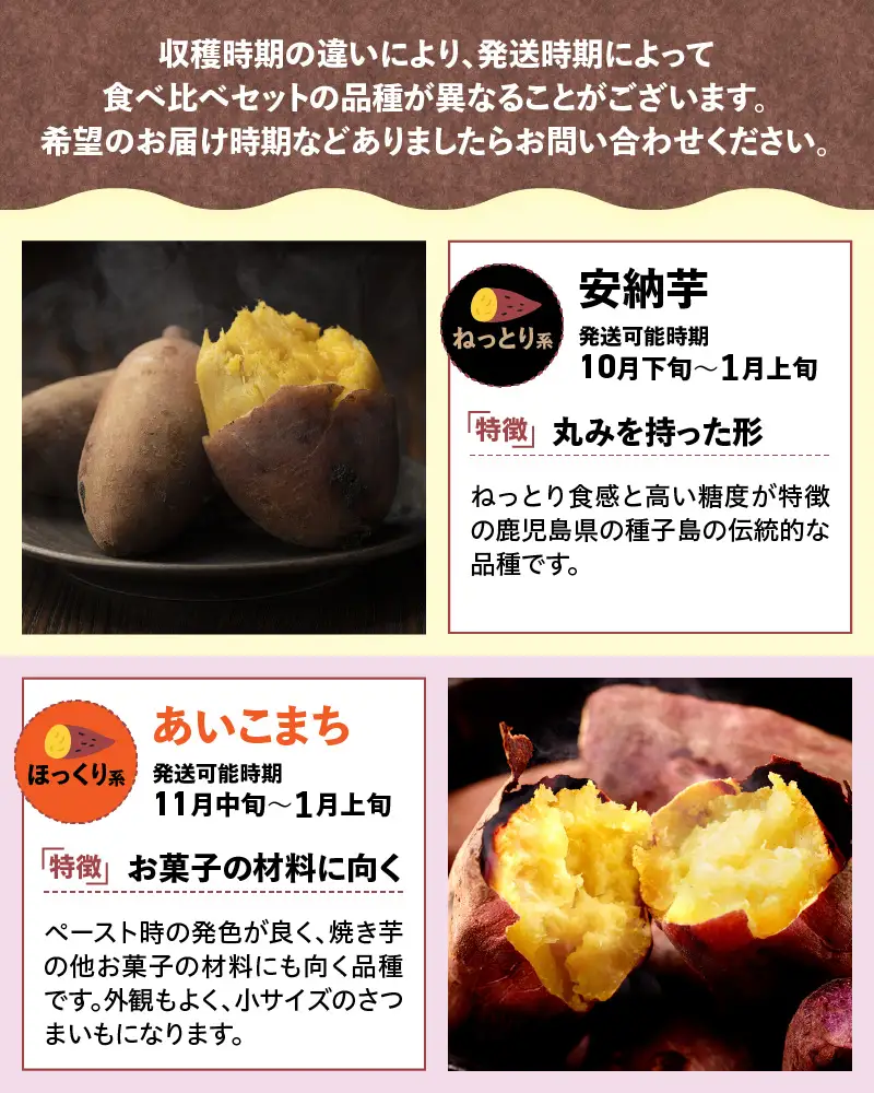 上田農園のさつまいも食べ比べセット5kgとユニーク野菜付き_2119R