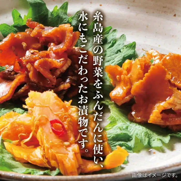 【全12回定期便】荒木さん家の こだわり 漬物 6種 詰め合わせ セット （みそ漬 / 漬刻み / 奈良漬 / 雷山漬 / 漬殿様 / 黄たかな漬）《糸島》【荒木のつけもの】 [ACE004]