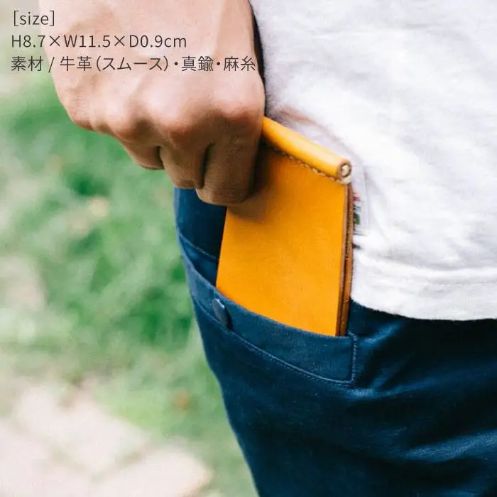 DURAM カード ポケット 付き マネー クリップ 財布 革 レザー 9017 糸島 / Duram Factory / ドゥラムファクトリー [AJE016] レザー 革 革製品