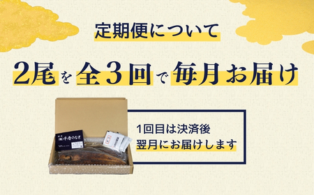 【定期便】幻の青うなぎ 蒲焼 2尾 全3回 定期便