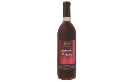 米沢牛 モモステーキ (100g×4枚) と 大浦葡萄酒 オオウラメルロ (赤ワイン 辛口 720ml×1本) 『(有)辰巳屋牛肉店』 『(有)大浦葡萄酒』 牛肉 山形県 南陽市 [1944]
