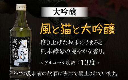 星と猫と 大吟醸 300ml 3本 セット 【千代の園酒造 株式会社 】[ZAI037]