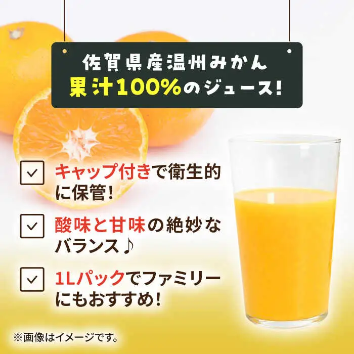 果汁100% さがみかんジュース 1L×6本 / みかんジュース [41AABE001]