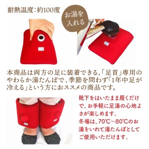 クロッツやわらか湯たんぽ /足首用タイプ _2016Z
