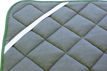 ボルケーノ 吸湿発熱 敷パッド シングル 100×205cm カーキー 1枚｜寒さ冷え対策 自然な暖かさ ボルケーノ寝具 敷パッド 吸湿発熱性 [4371]