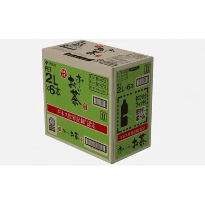 【最短７日以内発送】お～いお茶 緑茶2L×6本セット［おーいお茶 ペットボトル 2リットル ケース 箱 伊藤園 静岡］　　