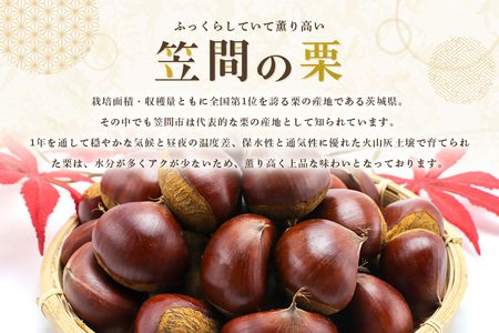 【ワケあり】 かさま 熟成栗 訳あり むき栗 1.5kg(500gx3個) BH-023