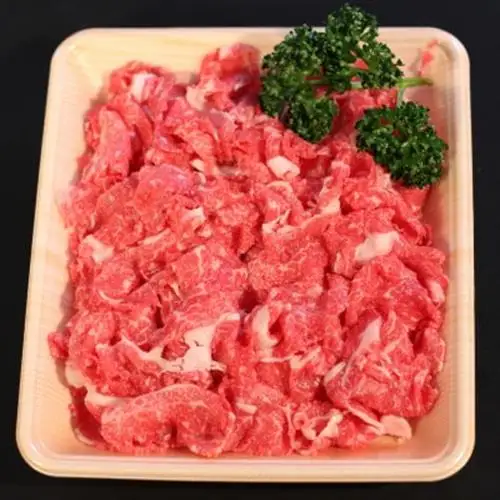 稲葉メルヘン牛(A5)　牛切り落とし400g【配送不可地域：離島・北海道・沖縄県・東北・中国・四国・九州】【1291433】