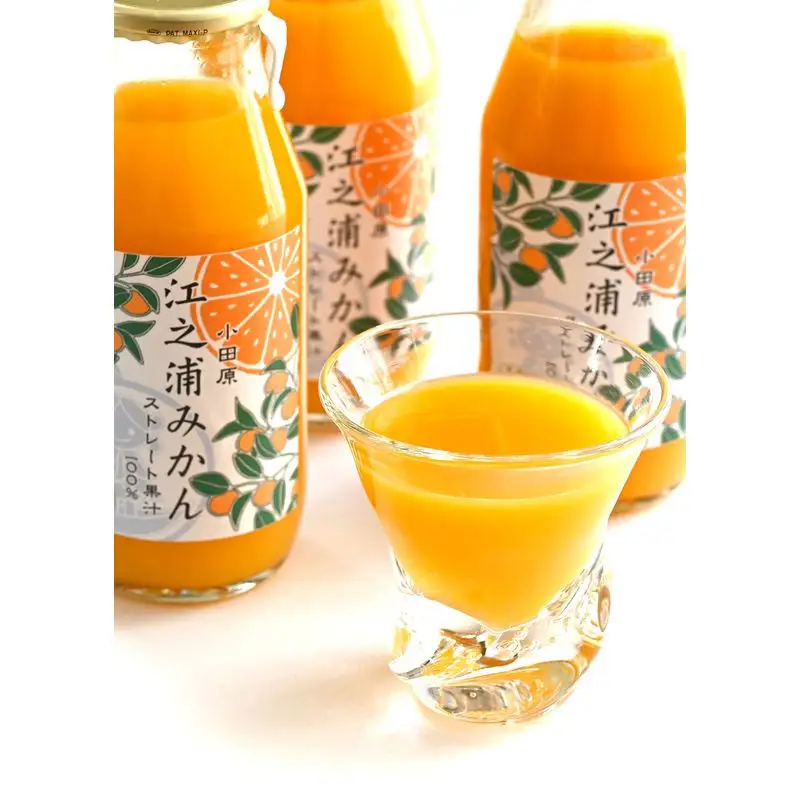 【定期便 12回 】小田原産江之浦みかん１００％ストレートジュース１８０ml３０本 【みかんジュース みかんジュース 神奈川県 小田原市 】
