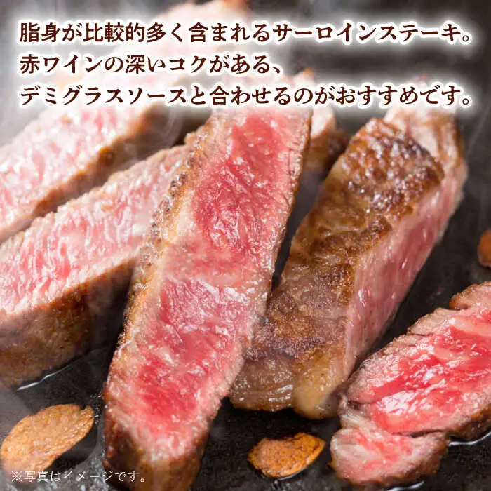 【第12回定期便】サーロイン ステーキ 640g（320g ×2枚） 長崎和牛 黒毛和牛  【夢ファームシュシュ】 [WF34] 肉 牛肉 サーロインステーキ 焼肉 定期便
