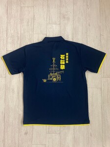 【尾張津島秋まつり】(石採祭車)オリジナルデザインポロシャツ【SSサイズ】＆トートバッグセット