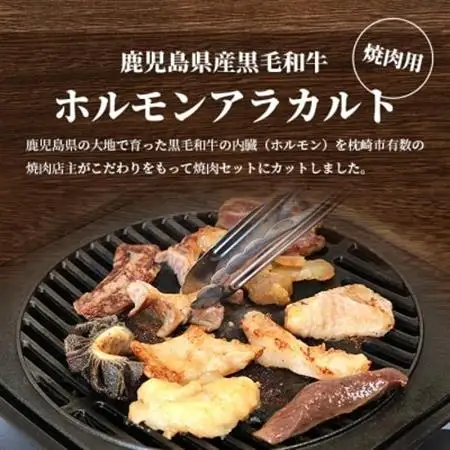 鹿児島県産黒毛和牛 ホルモン アラカルトセット 食べ比べ11部位 焼肉屋店主こだわり A3-203_肉 焼肉 牛肉 やきにく ヤキニク バーベキュー  肉 黒毛和牛 牛肉   肉  牛肉 _【配送不可地域：離島】【1166394】