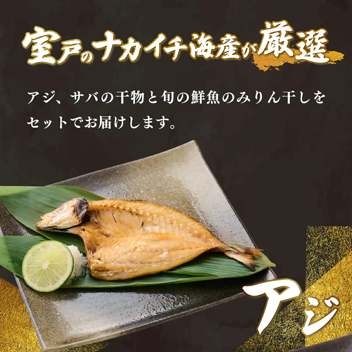 【干物3種】ナカイチ海産 干物詰め合わせセット