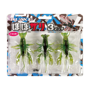 【釣り具】がまかつルアー　ほぼザリ ノーシンカー（3個入×2P）(07-41)　＃4アカザリ