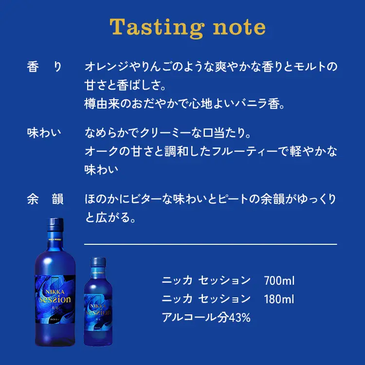 ウイスキー ニッカ セッション 奏楽 700ml×2本