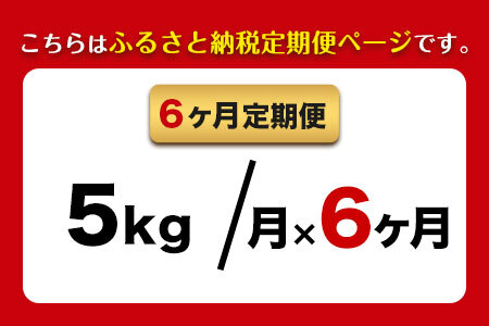  【6ヶ月定期便】新米 令和6年産 ひのひかり 玄米 5kg 熊本県 荒尾市産 つゆくさ農園 《お申込み月の翌月から出荷開始》 美味しい米 お米 熊本県産米 くまもと米 st-p