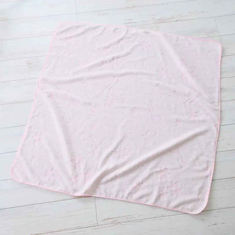 【高島屋選定品】泉州タオル おくるみ１枚（ピンク）
