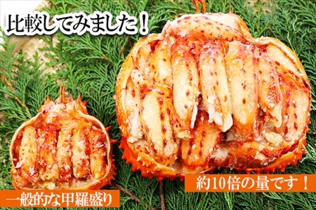 花咲蟹甲羅盛700g F-27001