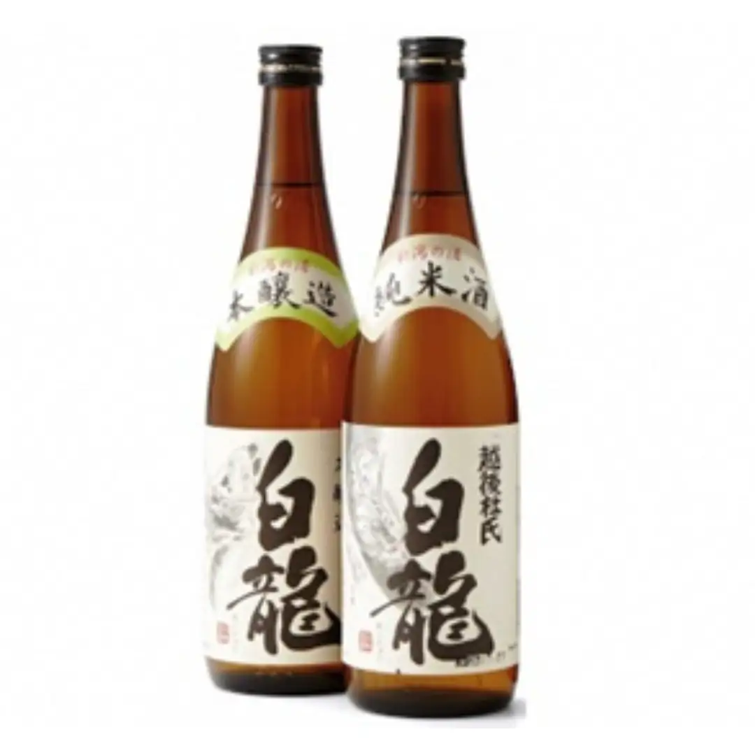 白龍酒造 お勧め日本酒 720ml×2本セット 純米酒 まろやか コク 味わい深い やや辛口 本醸造 スッキリ 冷や お燗 熱燗 辛口 白龍 はくりゅう 酒 日本酒 ポン酒 飲みくらべ のみくらべ 飲み比べ 呑み比べ 父の日 新潟県 阿賀野市 1O01011