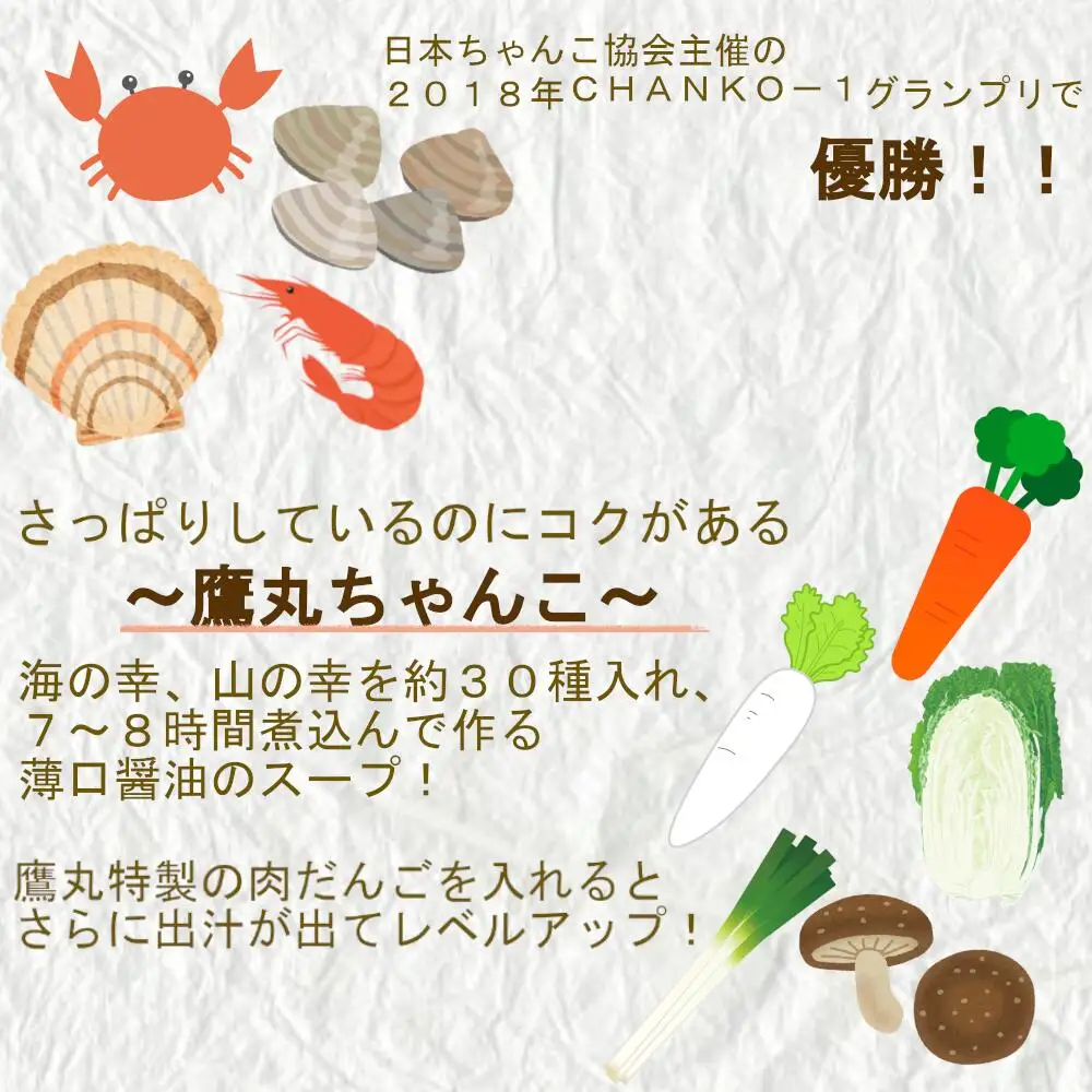 ちゃんこ鍋セット（3～4人前） 【12203-0160】
