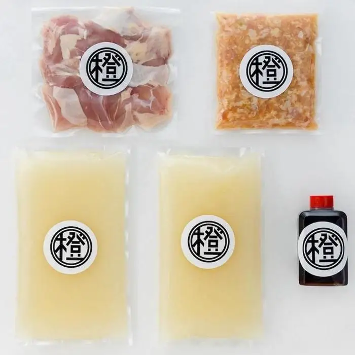 水炊きセット(骨なし)　2～3人前