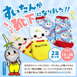 すいたんキッズ靴下（2足）