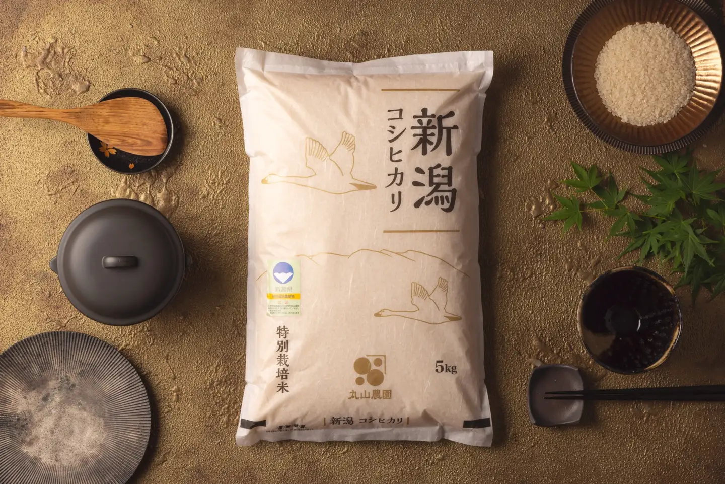 【令和8年産新米予約】【新潟県認証米】 10kg (5kg×2袋) 特別栽培米 従来コシヒカリ 阿賀野市産 丸山農園 米 こめ コメ 白米 精米 新米 新米予約 令和8年産 10月上旬より順次発送予定 3F02029