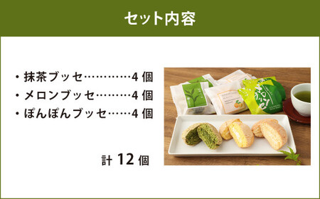 菊池銘菓 ブッセシリーズ 詰め合わせセット 1箱(12個入り)