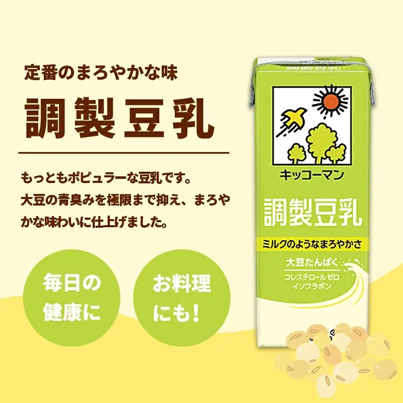 豆乳 調製豆乳 1000ml×18本 【定期便12回】 キッコーマン 【価格改定XA】