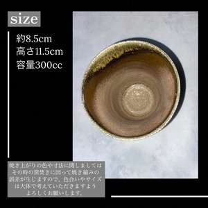 焼き締め ビアカップ 丹波音羽焼