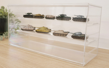 フィギュアコレクションケース スタックスクエア （ ユニット ）| シンコハンガー株式会社 