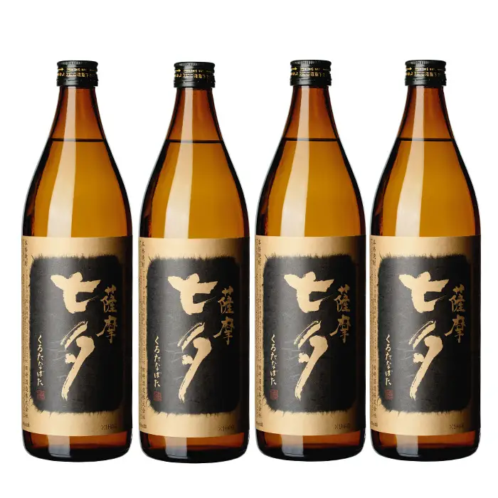 芋焼酎「黒七夕」 900ml×4本   田崎酒造 【99-003-08】