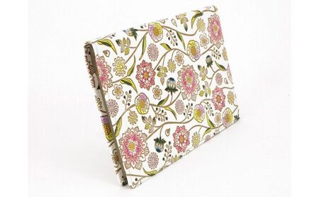 【文庫屋大関】パーソナルホルダー　ダリア＜ベリーピンク＞【皮革工芸品】 民芸品 雑貨 日用品 文房具 革小物 牛革 ファイル ケース 