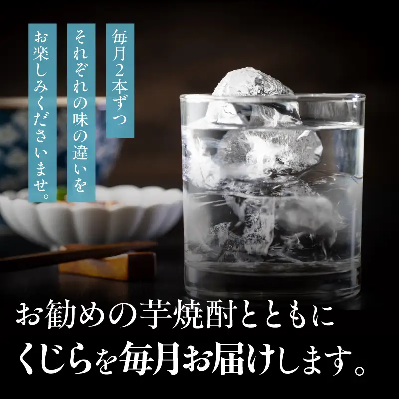 2346 【 全5回定期便 】大海酒造 本格焼酎 芋焼酎 くじら 毎月配送 1800ml×2本 計10本 KN034-T01 酒 焼酎