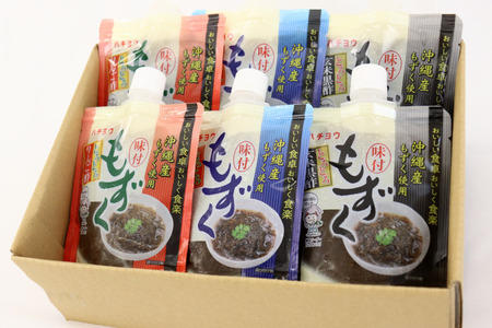 とろとろもずく 120g×3種×各4p 計1440g 