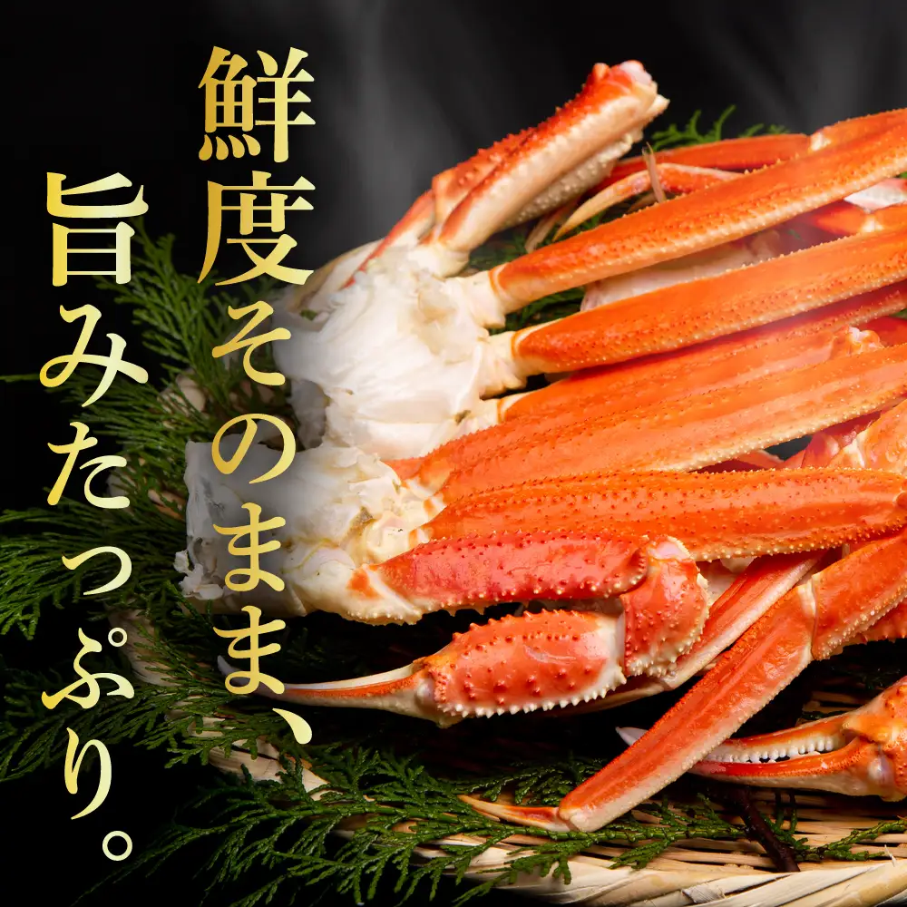 たらばがに＆ずわいがに（脚肉） 計約2kg