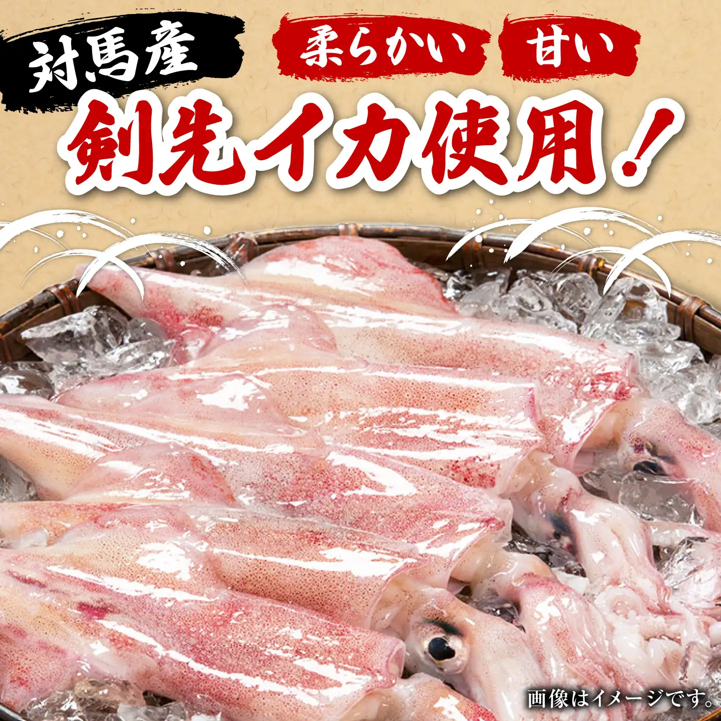 【全12回定期便】剣先いか の耳 2.5kg シロイカ いか [WAC049]