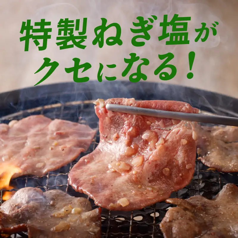 ねぎ塩 牛たん 定期便 500g×全3回 訳あり サイズ不揃い【毎月配送コース】