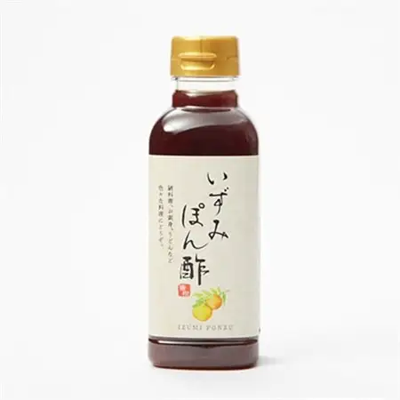 大阪府和泉市産のみかんを使った「いずみぽん酢」300ml入り6本セット。道の駅でも好評発売中!【1498462】