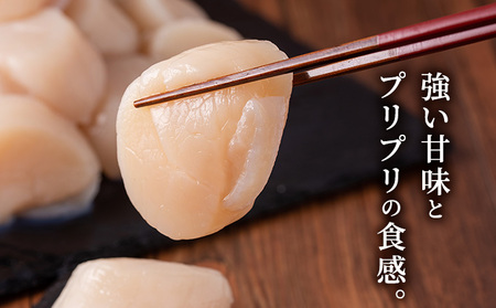 ホタテ 冷凍貝柱 肉厚大玉 枝幸ほたて ホタテ【1kg 36〜50粒】