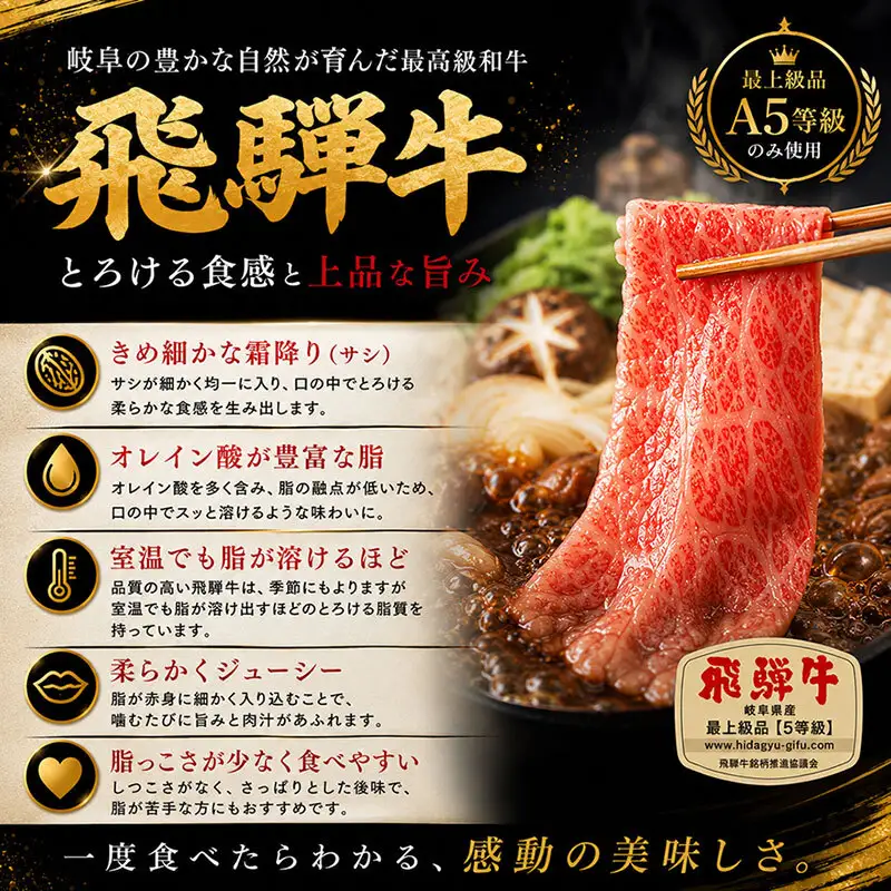 飛騨牛もも肉　スライス　400ｇ入り 牛肉 お肉 国産 黒毛和種 柔らかい とろける ジューシー 霜降り 細かいサシ 食材 食卓 グルメ 