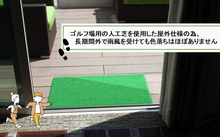 玄関マット 汚れ落とし ハウスデラックスマット カールタイプ 50cm×80cm _2315R