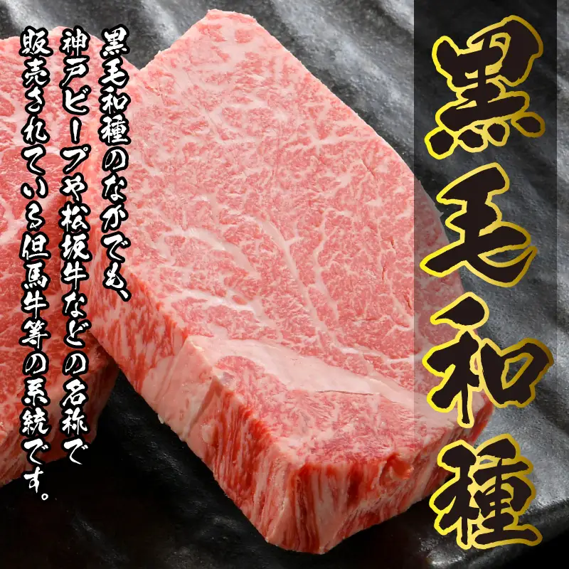 福井県産若狭牛ステーキ ヒレ肉 約150g×3枚セット  [C-012005]