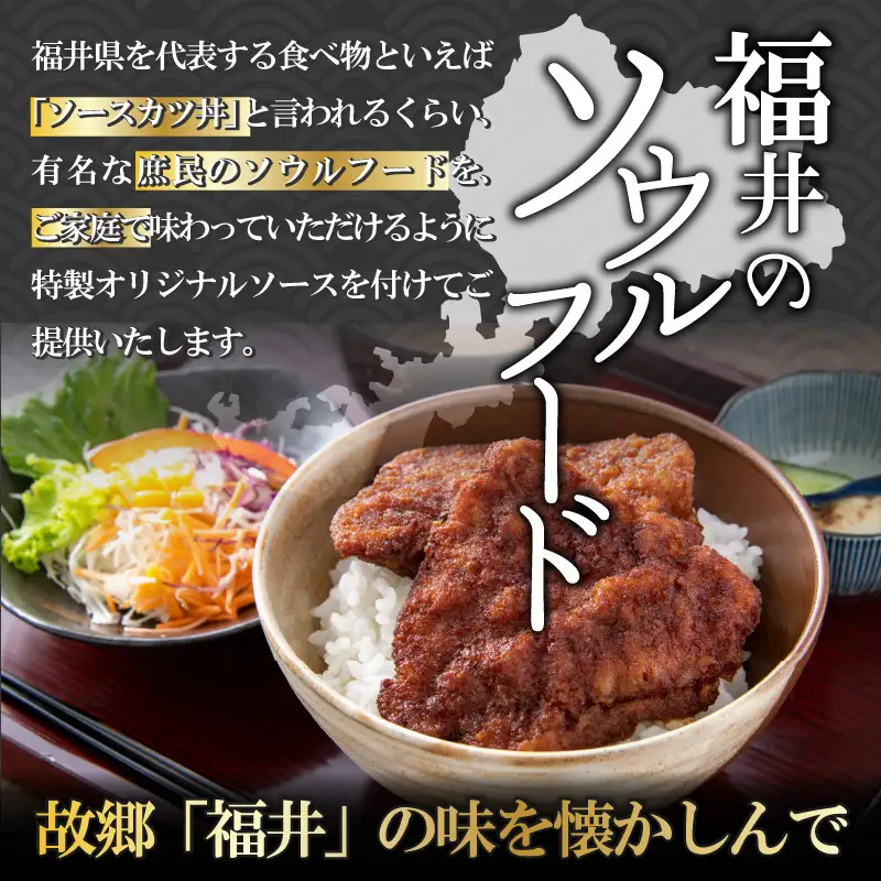 惣菜 ソースカツ丼セット 6人前  [A-037019]