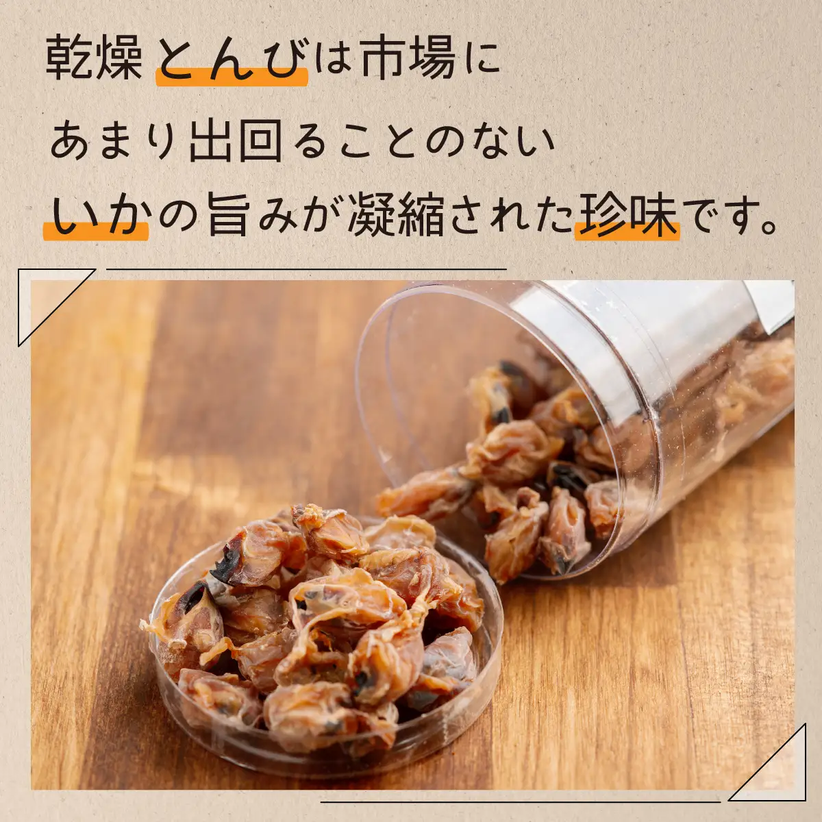 ～海の白いダイヤ～いかとんびセット（から揚げ3袋、乾燥とんび2袋） FKI013