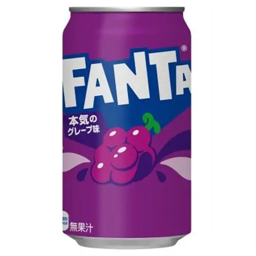 ファンタグレープ 350ml缶×24本_飲料・ドリンク 炭酸飲料 ジュース _【1484176】
