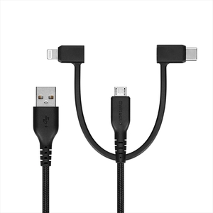 Owltech 3in1ケーブル ブラック ケーブル 2m