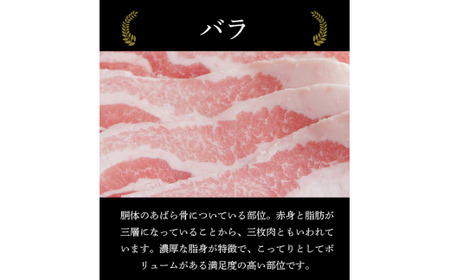 A-84 南信州ブランド豚「幻豚」しゃぶしゃぶ用 バラ＆モモ【2kg】ゆずドレッシング付
